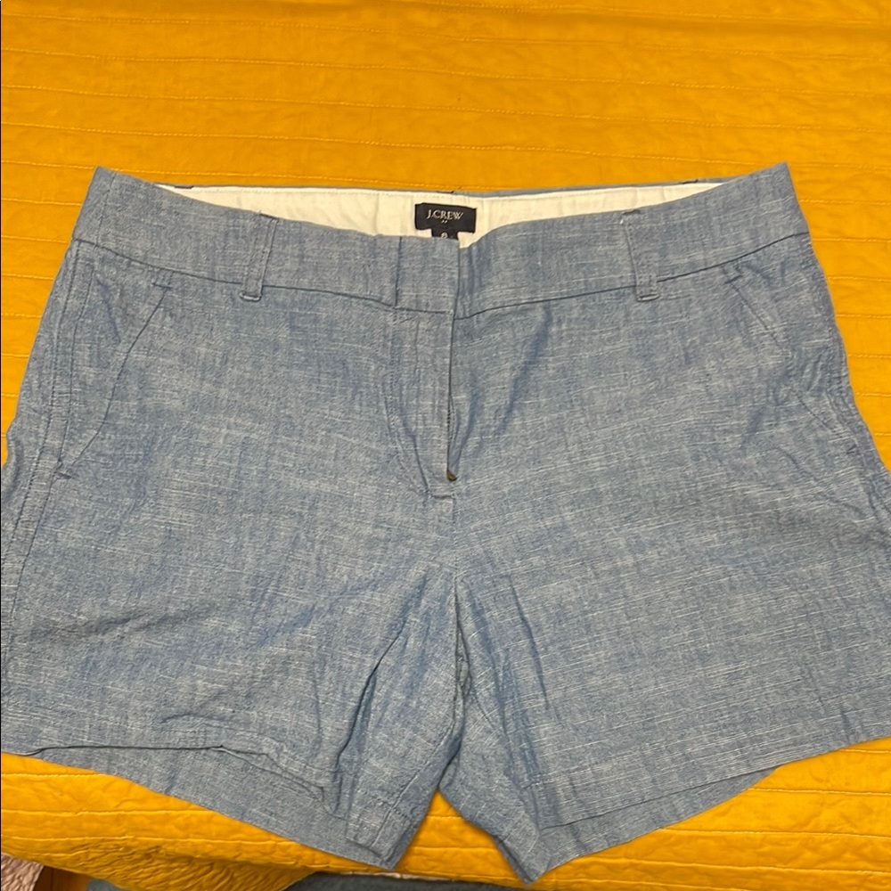 J. Crew Chambray Blue Women's Shorts